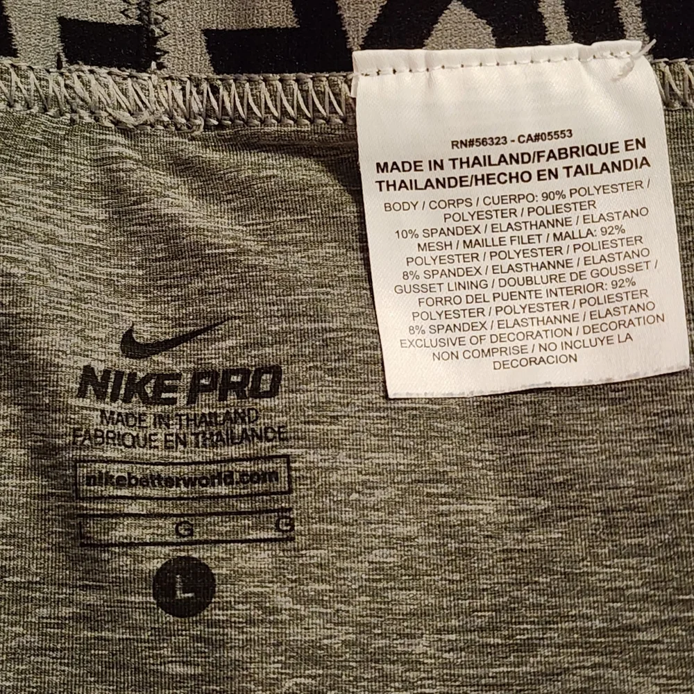 NIKE PRO COOL 703082-091 Coal - Nike Pro Compression Training Pants